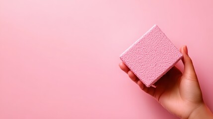 Poster - Pink box in hand