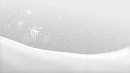 Wall Mural - bright shine christmas holidays decoration background wiht realistic snow falling and snowflakes swi
