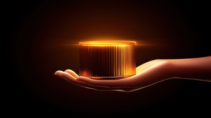 Poster - Illuminated object