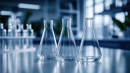 Poster - Laboratory glassware