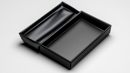 Aufkleber - Sleek black tray