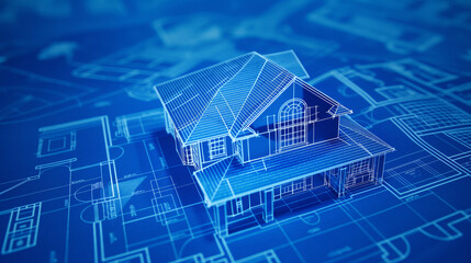 house plan blueprint, architectural blue print of a house, house blueprint	