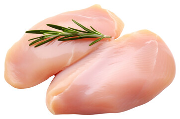 Sticker - PNG Chicken meat food white background prosciutto.