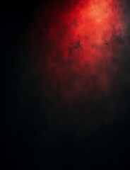 Poster - The old wall has a dark abstract background with light over a black and red gradient design.