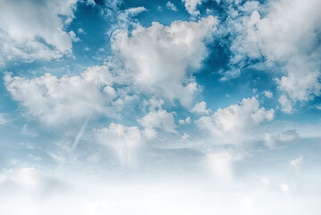 Wall Mural - sky clouds art sunrise background