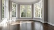 © Nuttaya Nampai - Bright and Airy Empty Room with Large Windows