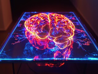 Poster - Holographic 3D Display of Human Brain