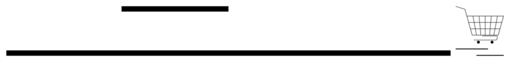 Simple design showcasing a search bar at the top and a shopping cart icon on the right side. Ideal for themes like e-commerce, online shopping, retail business, web design and minimalistic layouts