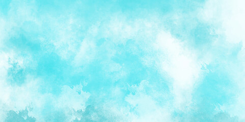 Wall Mural - abstract cloud and vapor texture background. white and blue smoke aquarelle smudge illustration smooth grungy smokey light pastel colors ink glow. white color powder explosion .	
