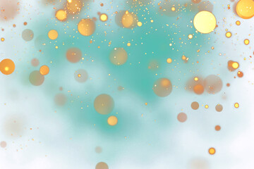 Wall Mural - PNG Lights background abstract golden.