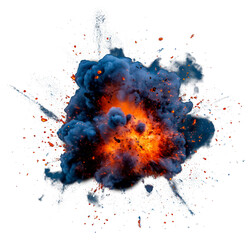 Wall Mural - png explosion dramatic intense energy.