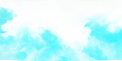 Wall Mural - abstract cloud and vapor texture background. white and blue smoke aquarelle smudge illustration smooth grungy smokey light pastel colors ink glow. white color powder explosion .