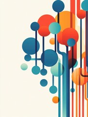 Poster - Abstract Cloud Technology Illustration with Innovation Themes