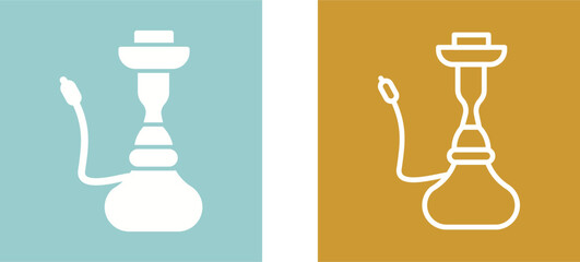 Wall Mural - Hookah Vector Icon