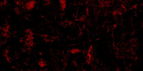 Poster - Abstract black background red cement vintage or grungy texture. distressed holiday paper background. abstract watercolor painting on canvas texture background red grunge Velvet Rough Stylized design.	