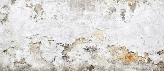 Aufkleber - A vintage or grungy white background featuring the natural texture of old cement or stone as a retro pattern wall It serves as a concept conceptual or metaphor wall banner showcasing grunge materia