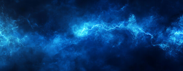 Wall Mural - abstract blue smoke trail. suitable for modern backgrounds, visual effects. dreamy, artistic style.