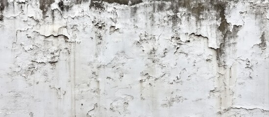 Leinwandbilder - weathered white wall. with copy space image. Place for adding text or design