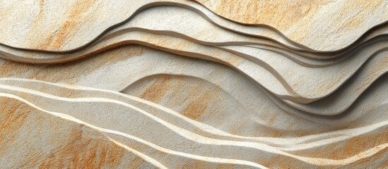 Poster - Background with a natural sand and stone texture. with copy space image. Place for adding text or design