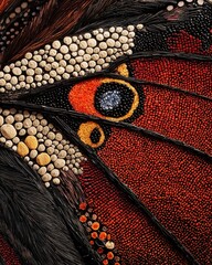 Poster - Vibrant Patterns on Butterfly Wing