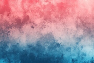 Leinwandbilder - A vibrant gradient of red, pink, and blue hues blending seamlessly in an abstract background
