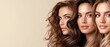 © Wall - Three women, all with long hair