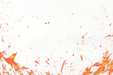 Wall Mural - png real effect flame sparks flames background effects.