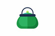 © Jhanto - The little green purse on a white background