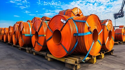 Aufkleber - Durable and weatherproof steel sheets coated with a layer of paint or powder provide enhanced protection and a unique finish for a variety of industrial architectural and construction applications