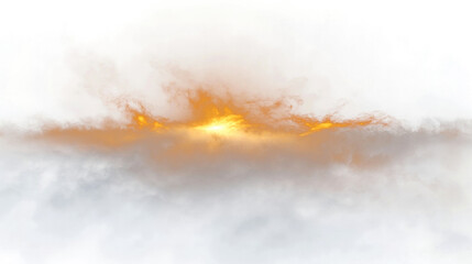 Wall Mural - png dense fog light atmosphere nature.