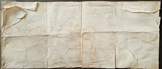 Poster - Vintage Paper Texture with Faded Edges