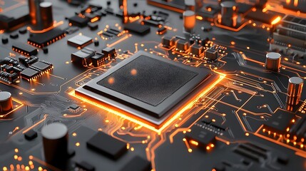 Poster - Graphene based heat sinks effectively manage temperatures in electronic devices providing efficient thermal management solutions for modern technology