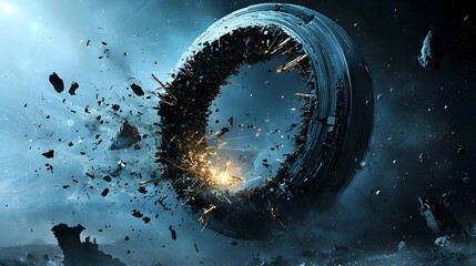 Aufkleber - Magnetic Devices Attracting and Collecting Metallic Space Debris to Enable Sustainable and Eco Friendly Space and Resource Management