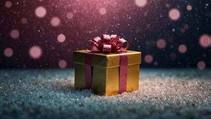 Colorful Christmas presents boxes decoration background. Winter holidays idea. Minimal Christmas and New Year celebration concept. With copy space.