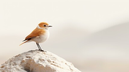 A verdin rests amongst lush green plants in the mountains, showcasing the beauty of wildlife in its natural habitat.