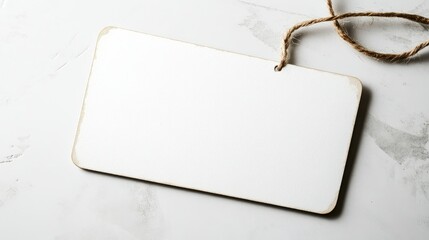 Poster - Digital PNG of a blank label, styled for flexibility on a transparent background, ready for customization