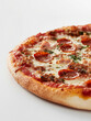© amavcoffee - authentic italian pizza on a white background, offset