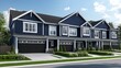 © Faizer - Modern Suburban Home Exteriors with High Resolution Details