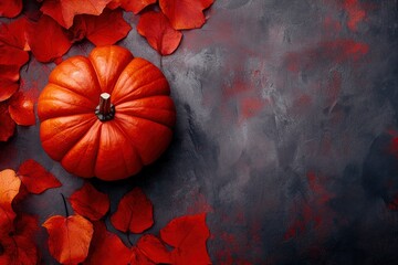 Pumpkin for Halloween background , copy space --ar 3:2 --v 6.1 Job ID: e105c7f2-fd64-4b9b-aace-73caa6fa5f1e