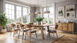 © rodoo - modern dining room with dining table