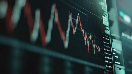 Poster - Financial Data Visualization with Charts and Graphs
