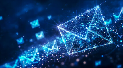 Poster - Digital Email Communication Concept Illustration