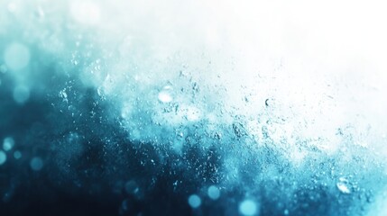 Poster - Blurred gradient background transitioning from white to blue, creative concept