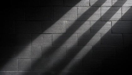 Poster - Moody Dark Textured Wall Background with Soft Diagonal Light Rays. Ideal for Cinematic Designs, Atmospheric Branding, Product Displays, and Dramatic Visual Storytelling in Digital and Print Media