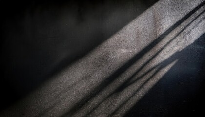 Poster - Moody Dark Textured Wall Background with Soft Diagonal Light Rays. Ideal for Cinematic Designs, Atmospheric Branding, Product Displays, and Dramatic Visual Storytelling in Digital and Print Media