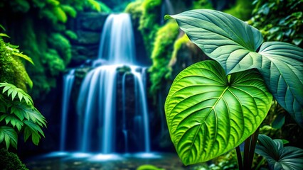 waterfall in the forest