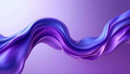 Aufkleber - Smooth and shiny surface of purple and pink abstract background. A blue and purple fabric with a shiny, reflective surface. The fabric is draped over a surface