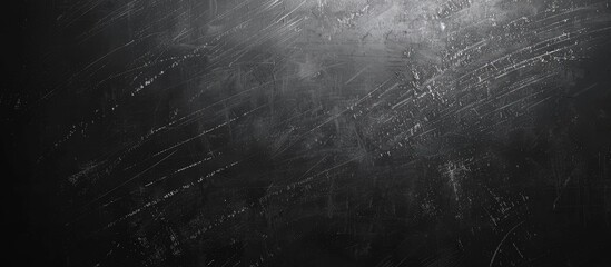 Poster - Texture of chalk erased from a blackboard or chalkboard background Educational setting dark wall backdrop or learning theme. with copy space image. Place for adding text or design