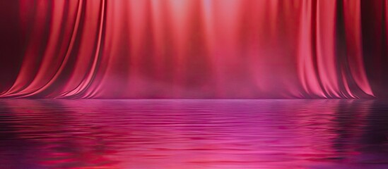 Aufkleber - Violet Red Backdrop. with copy space image. Place for adding text or design