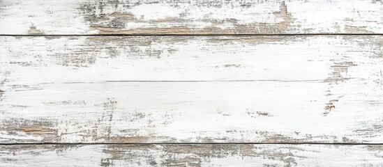 Wall Mural - white painted distressed wood texture background. with copy space image. Place for adding text or design